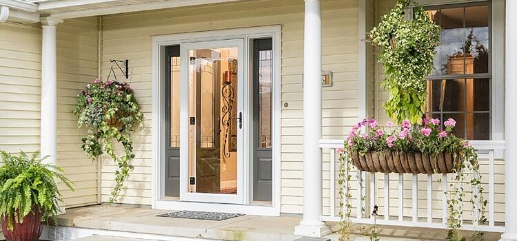 screen door installation in Mendota