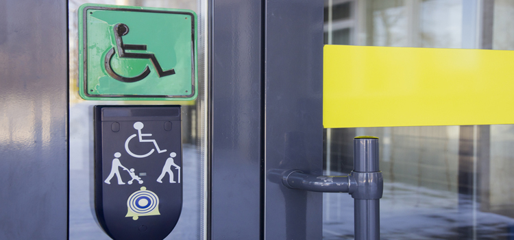 automatic handicap door opener in Mendota